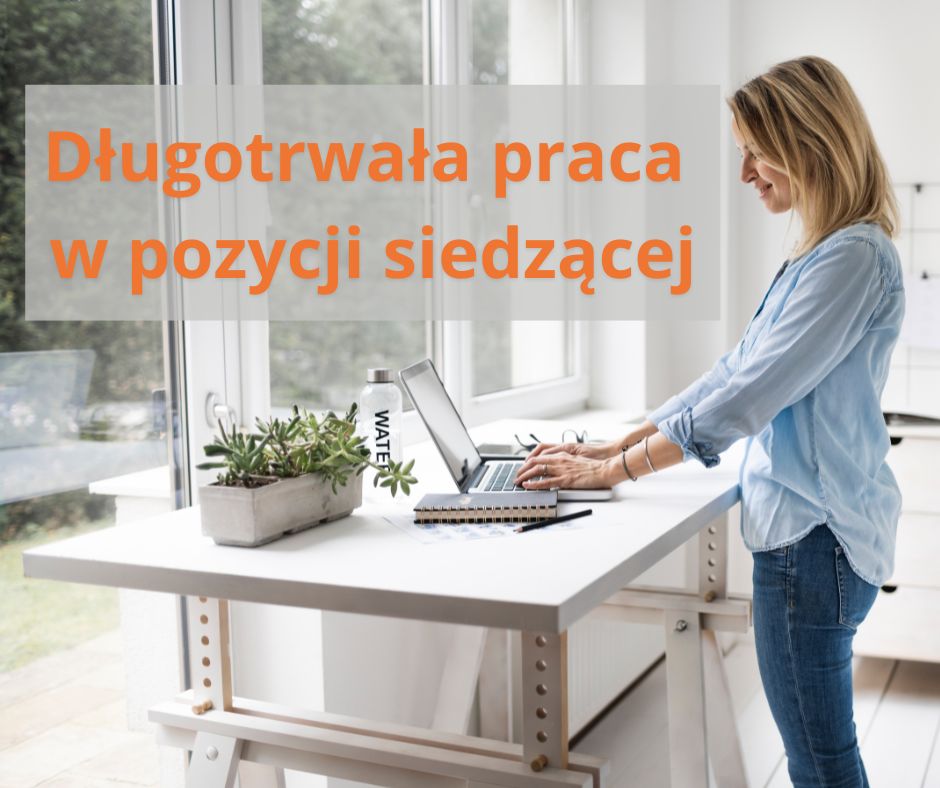 praca w pozycji siedzącej