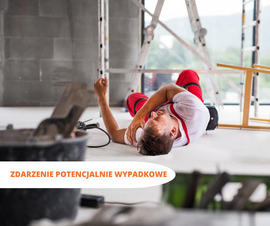 BHP CENTER ZDARZENIE POTENCJALNE WYPADKOWE