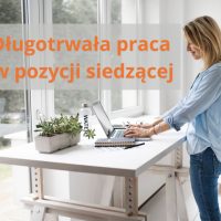 praca w pozycji siedzącej