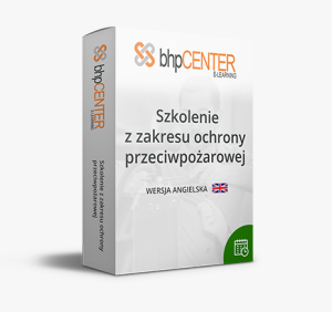 Szkolenie z zakresu ochrony przeciwpożarowej |  j. angielski