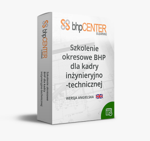 Szkolenie okresowe BHP online dla kadry inżynieryjno-technicznej | j. angielski