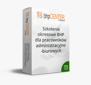 Szkolenie okresowe BHP online dla pracowników administracyjno – biurowych |  j. polski